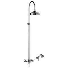 Horus Ascott Classic Collection - Complete Wall Shower Mixer - Matt Nickel 65.544-NM