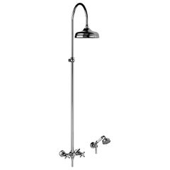 Horus Ascott Classic Collection - Complete Wall Shower Mixer - Matt Nickel 62.544-NM
