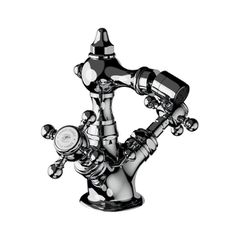 Horus Julia Victoria Julia Victoria Classic Collection - Monobloc Bidet Mixer with Automatic Pop-up Waste - Chrome 01.311-CH
