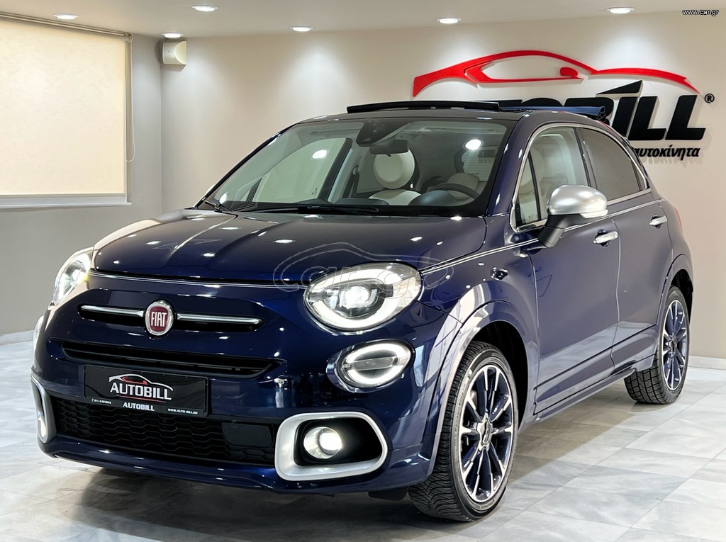 Fiat 500X 2022 YACHT CLUB CAPRI/ΟΘΟΝΗ/CAMERA/BEATS/LED/PANORAMA/EU6