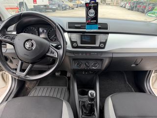 Skoda Fabia 2015 1.4 TDI 90HP euro6,μηδενικά τέλη cruise control,clima κλπ-thumb-7