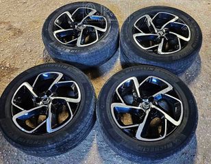 ΖΑΝΤΕΣ ΑΛΟΥΜΙΝΙΟΥ 16" 4x108 ΜΕ ΛΑΣΤΙΧΑ 205/55 R16 (4ΑΔΑ Η ΜΕΜΟΝΩΜΕΝΑ) | CITROËN C4 CACTUS - C3 AIRCROSS - C3 III - BERLINGO | PEUGEOT 2008 - 208 - 308 | OPEL CROSSLAND | 9825554177