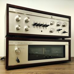 Luxman CL-350 & M-1600 Vintage High-End Σετ Προενισχυτής & Τελικός Ενισχυτής 1978 Japan