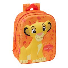 Mini Tσάντα πλάτης παιδικού 3D Lion King Safta 22 x 10 x 27cm