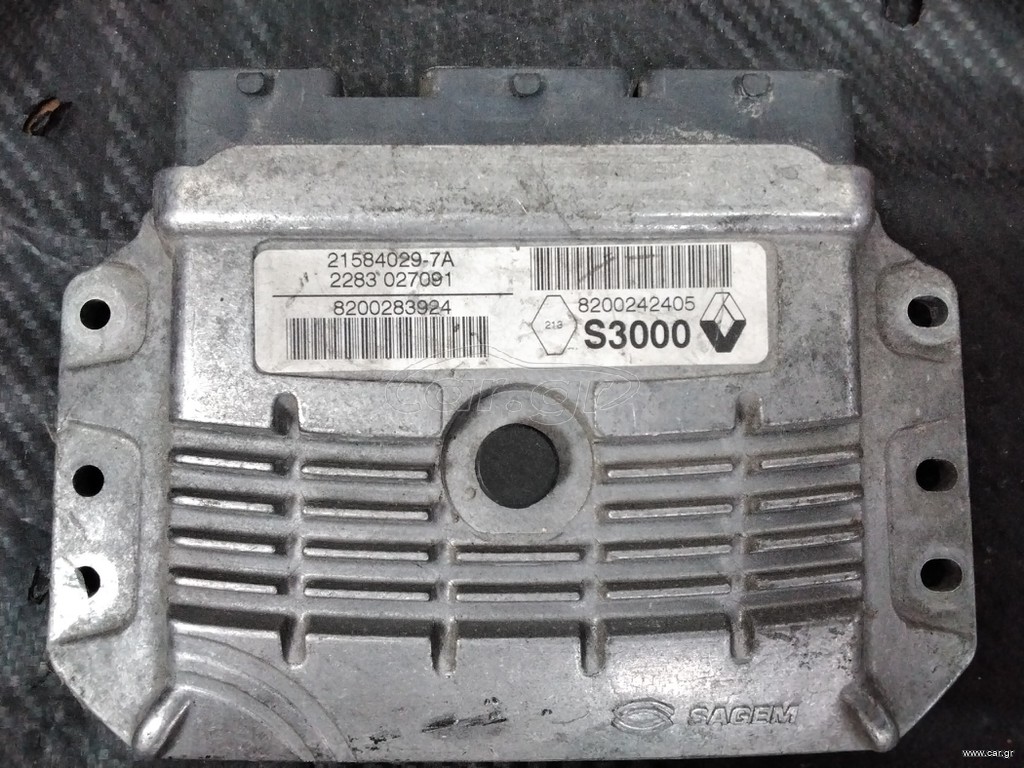 RENAULT MEGANE II ΕΓΚΕΦΑΛΟΣ SAGEM 21584029-7A,S3000,8200283924