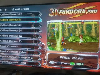 3D PANDORA PRO 29800 παιχνίδια για καμπίνα Arcade + jamma καλωδιωση