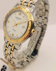 Raymond Weil Tango Two-Tone Gold/Silver Swiss Watch White Dial 5560 αντρικό ρολόι Α90046 ΤΙΜΗ