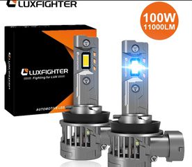 LED H8-H11 12V SET LUXFIGHTER Q66 Series-100W 11000LM