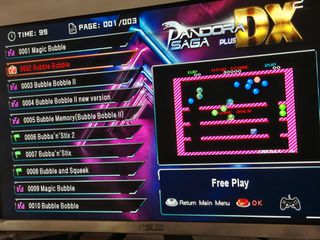 PANDORA SAGA DX 2 PLUS 9800 παιχνίδια CRT VGA HDMI για καμπίνα Arcade