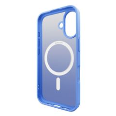 Puro Gradient MagSafe Silicone Case for iPhone 16 - Blue-thumb-2