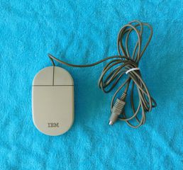 Ποντίκι ΙΒΜ PS/2 2-button ball mouse - made in Ireland, αυθεντικό και λειτουργικο.