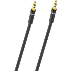 Oehlbach Audio Jack Link Καλώδιο Ήχου Stereo 3.5mm Jack σε 3.5mm Jack 1m Black