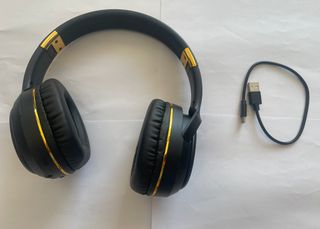 Ακουστικά Bluetooth LED Over Ear, 16 ώρες παιχνιδιού, πτυσσόμενα, ελαφριά ασύρματα ακουστικά με βαθιά μπάσα για μουσική, βιντεοπαιχνίδια, εργασία, ταξίδια, κλήσεις, αθλήματα και προπονήσεις