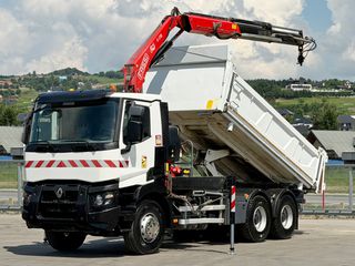 Γερανοί - Φορτηγά Με Γερανό Renault 2016 C 380 * FASSI F175A.0.22 + ΤΗΛΕΧΕΙΡΙΣΤΗΡΙΟ * 6x4-thumb-1
