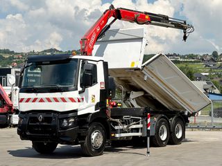 Γερανοί - Φορτηγά Με Γερανό Renault 2016 C 380 * FASSI F175A.0.22 + ΤΗΛΕΧΕΙΡΙΣΤΗΡΙΟ * 6x4-thumb-2