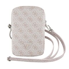 Guess Zip 4G Triangle bag - pink-thumb-1