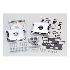S, die-cast rocker cover kit. Chrome