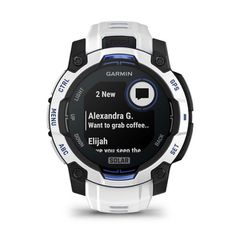 Garmin Instinct 3 Solar watch, 45mm, white