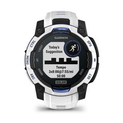 Garmin Instinct 3 Solar watch, 45mm, white-thumb-1