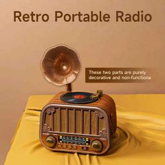 Επαναφορτιζόμενο ραδιόφωνο Retro - PR-1042 - 710425