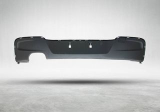 Diffuser Πίσω Προφυλακτήρα Για Bmw 1 F20 F21 11-15 M-Packet M125i Look Με 1 Διπλή Τρύπα Εξάτμισης Αριστερά Από Abs Πλαστικό 1 Τεμάχιο
