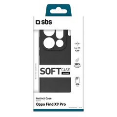 SBS Instinct Case for Oppo Find X9 Pro - Black-thumb-1
