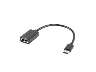 Lanberg AD-OTG-UC-01 USB cable USB 2.0 0.15 m USB A USB C Black