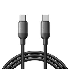 Joyroom S-A62 Lively Series 60W Fast Charging Data Cable (Type-C to Type-C) 1.2m-Black