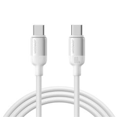 Joyroom S-A62 Lively Series 60W Fast Charging Data Cable (Type-C to Type-C) 1.2m-White
