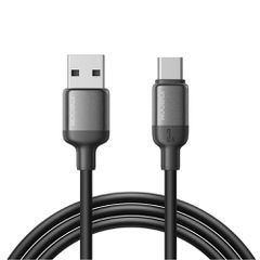 Joyroom S-A62 Lively Series 3A Fast Charging Data Cable (USB-A to Type-C) 1.2m-Black