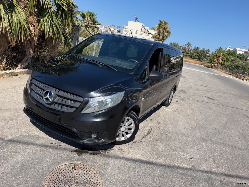 Mercedes-Benz Vito 2015 AYTOMATO 9 ΘΕΣΕΙΟ ΔΕΡΜΑ LUXURY 2 ΠΛΑΙΝΕΣ ΠΟΡΤΕΣ