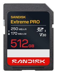 SanDisk Extreme Pro 512 GB SDXC UHS-I