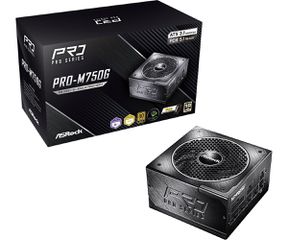 Asrock PRO-M750G 750W 80 PLUS Gold power supply unit