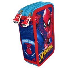 Marvel Spiderman Web triple pencil case-thumb-1