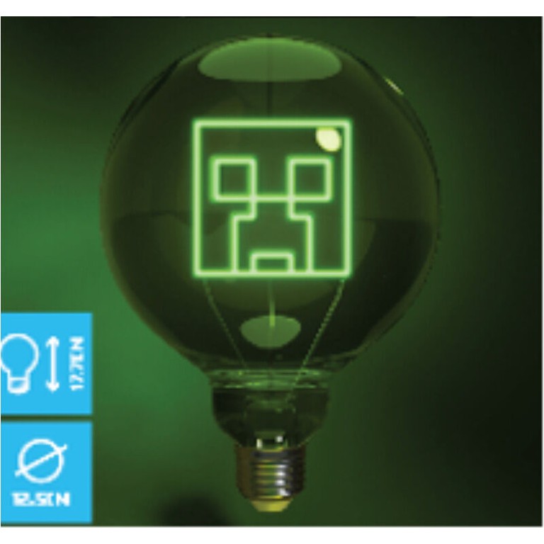 Minecraft Creeper LED Neon bulb