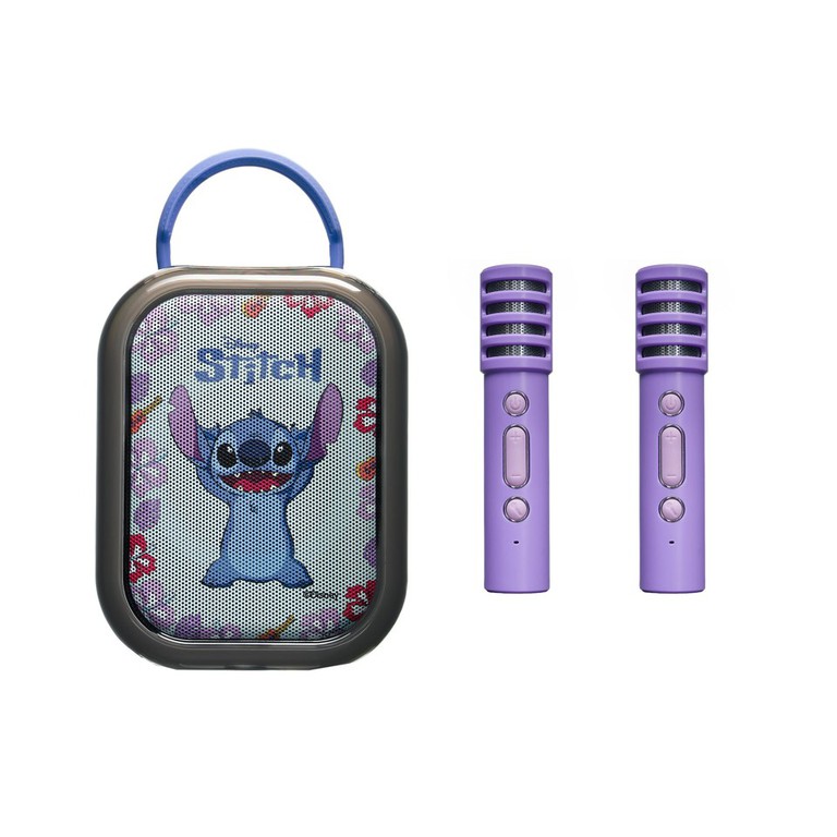 Lexibook - Stitch Bluetooth® karaoke with 2 wireless microphones (BTC030D)