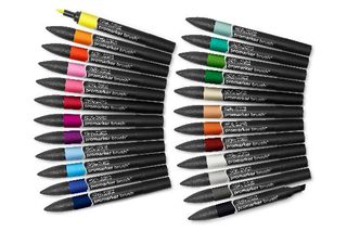 Winsor & Newton - Brushmarker Set - Student Designer - 24pcs + Wallet / Toys