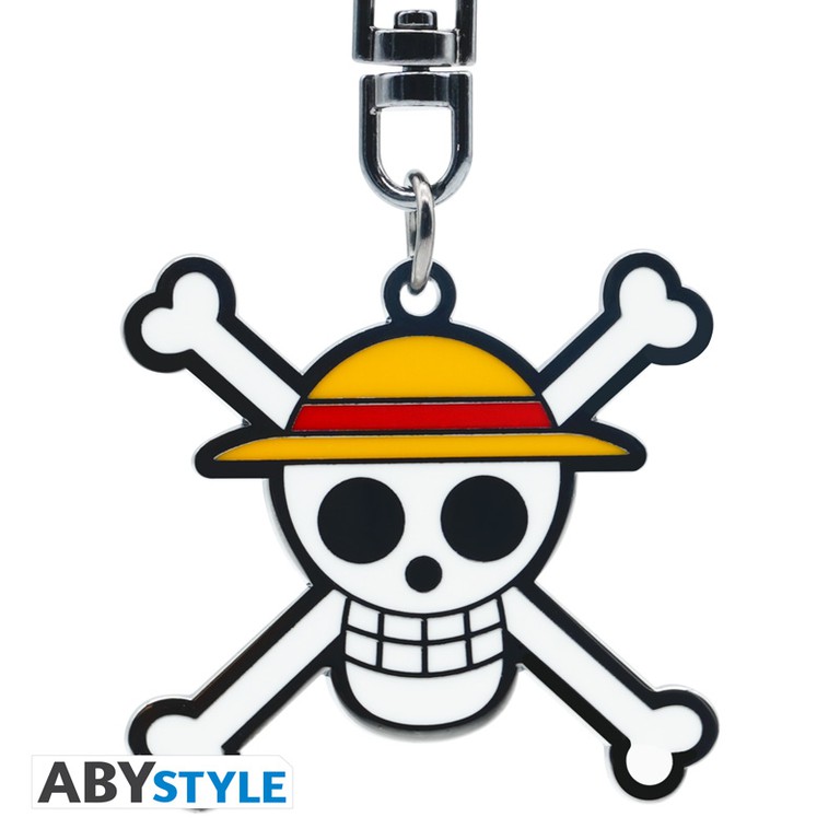 One Piece - Luffy Skull Keyring