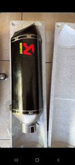 Τελικό Akrapovic full carbon κούτα Φ64