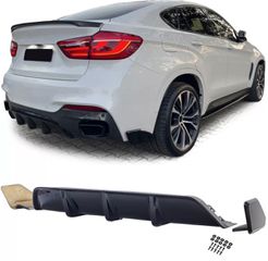 ΠΙΣΩ ΣΠΟΙΛΕΡ Rear diffuser Performance gloss black BMW X6 F16 14-19