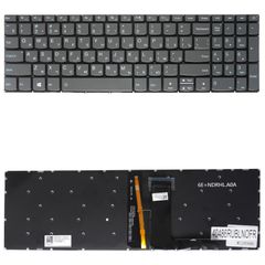 Русская клавиатура для ноутбука - Russian Laptop Keyboard για Lenovo IdeaPad 330-15 330-15IGM 330-15AST 81D6 330-15IKB 320-15ISK 80XH 5CB0N96238 5CB0N96198 RU Nο Frame Backlight Gray ( Κωδ.40486RUBLNO