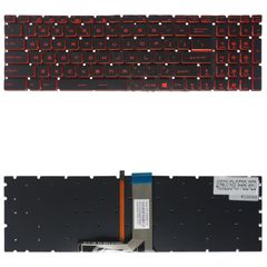 Πληκτρολόγιο - Laptop Keyboard για MSI GS60 PX60 2QD MS-16H6 6QD 6QE MS-16H8 WE63 8SI 8SJ WE73 8SJ 8SK WT75 8SK 8SL 8SM V143422AK1 V143422BK2 V143422CK2 US No Frame Backlight Red ( Κωδ.40562USNOFRBLRE