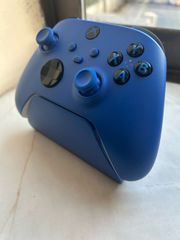 Microsoft Xbox Series Controllers Shock Blue + Razer Universal Quick Charging Stand Shock Blue-thumb-2