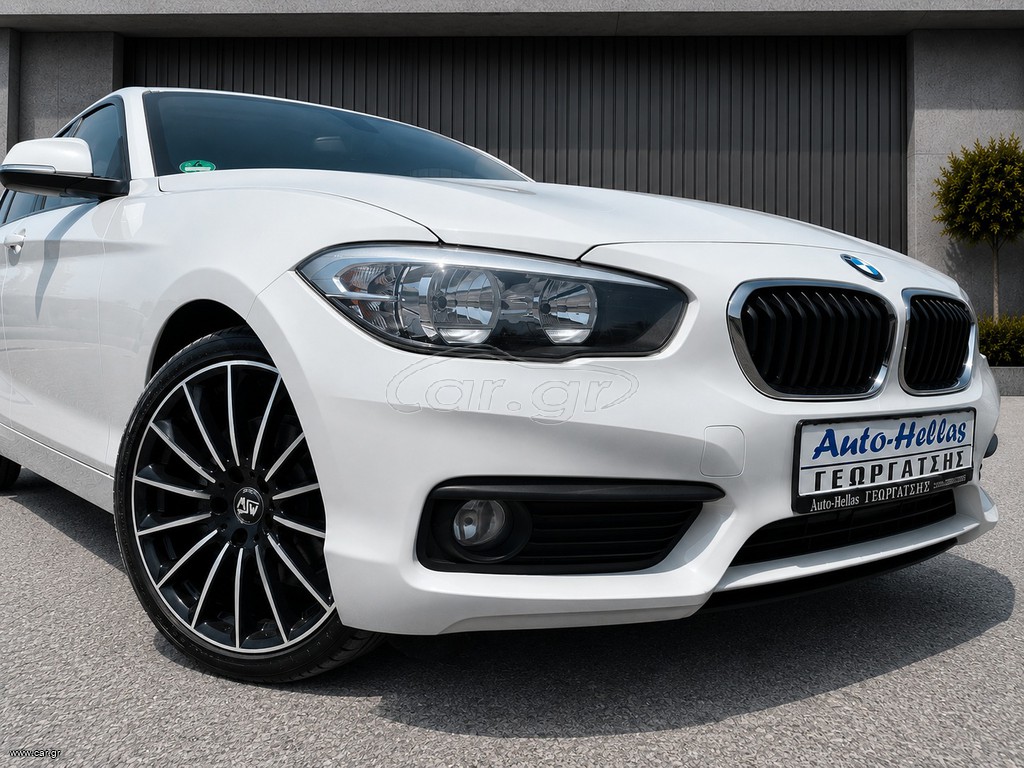 Bmw 116 2017 110HP-Advantage-Ζάντες 19"-Κλίμα-Keyless-Πιλότος-Sport Mode~