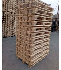 Omniwork Ευρωπαλέτα Ξύλινη 120x80 cm-thumb-1