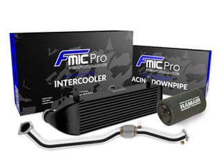 Power Pack for BMW E46 318d 320d M47 M47N 1998-2005 Intercooler Downpipe Intake System