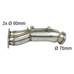 Downpipe BMW N55 335i E90 E91 E92 E93-thumb-1