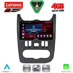 LENOVO SSQ 9101BL_CPA (9inc) MULTIMEDIA TABLET for DACIA DUSTER – LOGAN – SANDERO mod. 2006-2012 (BLACK)