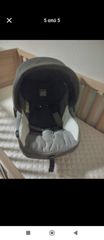 Κούνια Mothercare με δύο στρώματα 70 cm πλάτος 1.40 cm μήκος και Peg Perego καθισματακι αυτοκινήτου