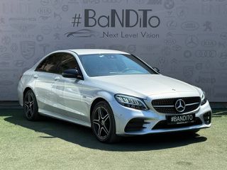 Mercedes-Benz C 300 2020 dE 27.000 χλμ / AMG line / Night Packet / Άριστη κατάσταση-thumb-3